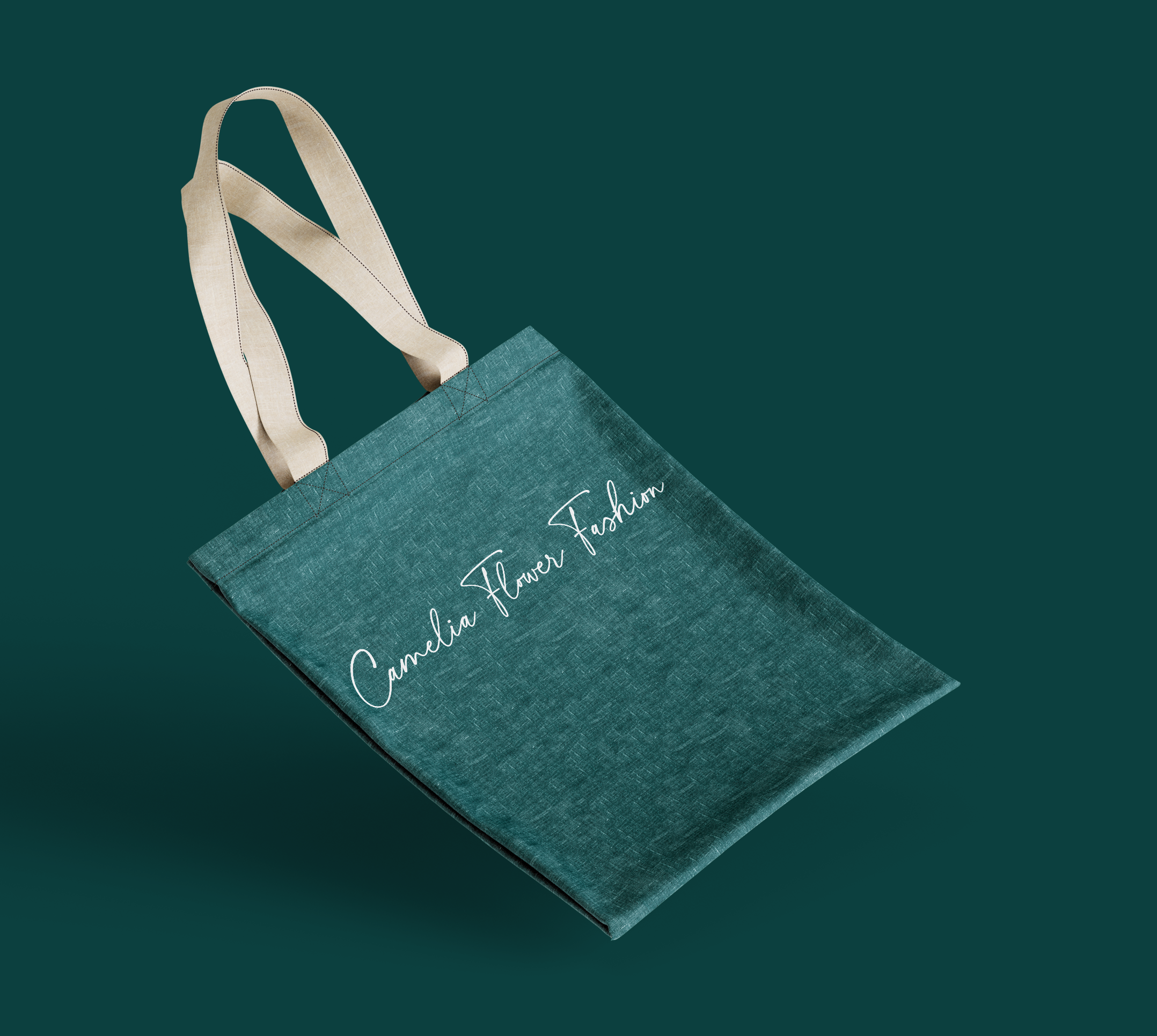 Camelia Flower Fashion Branding